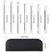 7-Piece Blackhead Remover Kit - Stainless Steel Comedone Squeezer & Acne Extractor Tools for Pimples & Whiteheads - Effective Blackening Remover - Buy Online on GoSupps.com