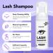 Eyelash Shampoo for Extensions | 150ml Cleaner with USB Fan & Brushes | Salon Quality Eyelash Extension Kit - Buy Online on GoSupps.com