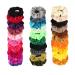 Rosennie Colorful Hair Ties 30 Elastic Scrunch Bands for Women & Girls 50 Vibrant Colors Perfect Ponytail Accessories - Buy Online on GoSupps.com