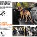 Eyin 3 in 1 Dog Seat Belt - Reflective Elastic Nylon for All Breeds | Adjustable 90cm Dog Car Restraint - Buy Online on GoSupps.com