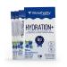 Hydration Electrolyte Powder Packets Blend Magnesium Calcium Sodium Potassium | Coconut Water + Vitamin C & B12 | Sugar-Free Vegan Non-GMO Energy & Immune Support 18 Servings Blue Raspberry Flavor