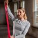 THERABAND Resistance Band Loops - Medium Red 18" for At-Home Exercise Pilates Yoga Crossfit & Physical Therapy - Buy Online on GoSupps.com