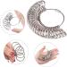 Ring Sizer Set - Stainless Steel Ring Sizers & Aluminum Ring Mandrel - 27 Pcs Metal Ring Gauges (Size 1-13) - Finger Sizer Tool for Accurate Measurement - Buy Online on GoSupps.com