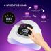 ZUKOMORE 2023 UV LED Nail Lamp - 280W Professional Nail Dryer with Automatic Sensor - Beetles Led Nail Lamp Kit with Reusable Nail File, Buffer, and Brush - Buy Online on GoSupps.com