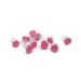 5 x hair clips roses - bridal hair accessories - rose hair clip - pink 5 pieces (1 pack) pink