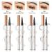 Waterproof Dark Brown Eyebrow Pencil - Quick Drying Wipe-Resistant Effortlessly Create Natural Shapes - Buy Online on GoSupps.com