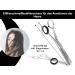 Professional Hair Scissors | Stainless Steel Hairdressing & Effilier Scissors - 6.5 Sharp Cutting Edge for Perfect Haircuts - Buy Online on GoSupps.com