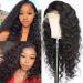 FASHION PLUS Loose Wave Lace Front Wigs Human Hair 180 Density 13x4 HD Loose Deep Wave Full Frontal Wig Pre Plucked with Baby Hair Wet and Wavy Human Hair Wigs for Black Women 18 Inch (Pack of 1) 13x4 HD Loose Wave Lace ...
