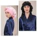 Buy Gugugo Pink Butterfly Silk Sleeping Hood - Adjustable Satin Bonnet for Women | Best Silk Sleep Cap for Comfort & Style - Buy Online on GoSupps.com