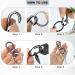 Redamancy 4 PCs Removable Carabiner Hooks & Key Rings - Durable Carabiner Key Chains for Men & Women - Ideal for Outdoor & Everyday Use - Buy Online on GoSupps.com