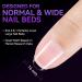 Buy Gelike EC Extra Short Almond Nail Tips - 240 PMMA Resin Artificial Nail Tips for Wide Nail Beds | XXS Soft Complete Cover 18 Sizes Available - Buy Online on GoSupps.com