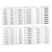 FOMIYES 30 sheets Stickers Eyebrows Waterproof D Eyebrow Tattoos Sticker Hair-like Temporary Imitation Brow