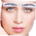 OHPHCALL 20 Pcs Eyebrow Stickers Authentic Eyebrows Stickers Eyelash Brown Water Transfer Paper with Soy Ink 21x15cmx5pcs Brownx5pcs - Buy Online on GoSupps.com