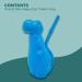 Brite Concepts Dinosaur Sippy Cup Bottle for Kids - 6 oz Capacity (Colors Vary) - Buy Online on GoSupps.com