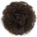 Feshfen 100% Real Hair Dutt Hair Tie Wavy Curly Hair Extensions for Women & Girls Brown 4# Perfect for Updos - Buy Online on GoSupps.com