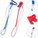 2pcs Harness Adjustable Bird Blue Leash Conure Lovely Traction Wing Training Conical with Pet for S Assorted Color - Buy Online on GoSupps.com