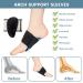 EDNYZAKRN Arch Relief Plus Compression Arch Support Sleeves - 2 Pairs for Flat Feet & Plantar Fasciitis - Foot Care Band for Men and Women - Buy Online on GoSupps.com