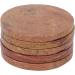 Verdant Touch Back Massage Stones - Bian Stone Scraping Board 50mm | Hot Energy Gua Sha Board 5 Pack for Relaxation & Wellness - Buy Online on GoSupps.com