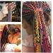 50pcs Gradient Colorful Braided Hair Rope Set - DIY Hair Styling Accessories for Women & Girls - Buy Online on GoSupps.com