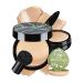 Mushroom Head Air Cushion CC Cream - BB Cream Face Makeup Foundation with Power Puff for Mature Skin Moisturizing Concealer Brighten Long-Lasting Even Skin Tone for All Skin Types (Natural) 1PC Natural