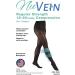 NuVein Compression Pantyhose for Women | 15-20 mmHg Support | Sheer Nylon Tights | Closed Toe Black | Petite Size - Buy Online on GoSupps.com