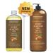 Triple AAA+ Grade Cold Pressed Sweet Almond Oil - 100% Pure & Natural - For Hair, Skin, Face - 16 fl oz with Pump Dispenser - Buy Online on GoSupps.com