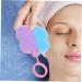 ORFOFE Facial Cleansing Brush Face Scrubber Face Cleansing Brush Skin Cleansing Brush Exfoliator Cleanser for Whiteheads Silicone Facial Cleansing Brush Manual Silica Gel Underwear 7x7cm As Shown 1 - Buy Online on GoSupps.com