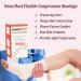 Unna Boot with Zinc - 3" x 30' Flexible Compression Bandage for Moist Healing | Medical Dressing Wrap | EMS First Aid Supplies - Buy Online on GoSupps.com