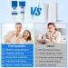 9.9%Hydroxyapatite Toothpaste for Enamel Protection and Tooth Strengthening Hidroxiapatita Toothpaste Whittooth and Repairs Teeth Reduces Sensitivity Natural Peppermint Fresh Breath for Oral Health 2 - Buy Online on GoSupps.com