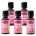 GymQueen Tasty Drops 5x30ml calorie-free sugar-free and fat-free flavour drops aroma drops for sweetening foods flavour drops without artificial colours top seller 4 top seller 4 30 ml (pack of 5)