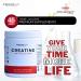 Bricker Labs Creatine Monohydrate Powder 5g Pure Ultra-Fine Creatine per Serving Muscle Growth Strength Endurance & Focus Unflavored 60 Servings Workout & Cognitive Support for Men & Women - Buy Online on GoSupps.com