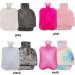 Zearly Hot Water Bottle 1.8L with Cover - Rubber Hand & Foot Warmer for Pain Relief | Classic PVC Warm-Up Bag for Neck & Shoulders - Buy Online on GoSupps.com