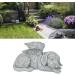 Qcwwy Pet Memorial Statue - Angel Pet Grave Marker Tribute | Resin Sleeping Pet Angel Garden Sculpture for Pet Memorial Gravestone Ornament - Buy Online on GoSupps.com