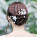 2 Pieces Wedding Hair Pins Elegant Bridal Hair Pins White Pearl Hair Pins Wedding Hair Accessories for Brides Bridesmaids Flower Girls Wedding and Ball (Two Styles) - Buy Online on GoSupps.com
