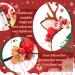 IYOU Christmas Headbands Set Reindeer Antlers Red Hair Band Flower Hair Clips Party Xmas Hair Accessories for Halloween Cosplay - Buy Online on GoSupps.com