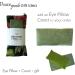 Organic Flax Seed Eye Pillows (Pack of 4) - Unscented, 8.5 x 4 Soft Cotton Flannel - Relaxing Aromatherapy for Yoga, Meditation, Massage - Gray - Buy Online on GoSupps.com