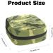 Camouflage Dinosaur Pattern Sanitary Napkin Storage Bag | Portable Menstrual Cup Pocket for Teenagers & Women - Buy Online on GoSupps.com