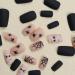 Shop Cute Halloween Press on Nails Short Square Acrylic Mummy & Spider Designs 24Pcs Full Cover Glue on Nails for Women - Buy Online on GoSupps.com