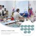 EXCEART 10Pcs Blue Block Printing Baren Ink Plates - Printmaking Tools & Supplies - Buy Online on GoSupps.com