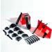 Remington Hair Clipper and Detail Trimmer (25 Piece kit incl. 6 Sectioning Clips 6 Comb attachments (3mm-25mm) Ear Taper Combs Scissors Storage Pouch etc. 40 Minutes Cordless Usage) HC367 - Buy Online on GoSupps.com