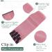 SEGO 12 PCS Clip-In Hair Extensions - Real Hair 180g 55cm Ash Rose - Affordable Full-Head Set with 22 Clips - Buy Online on GoSupps.com