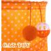 Pet Tunnel Tube Toy Orange Foldable Cat Dog Play Interactive Training Puppy Outdoor Indoor Supplies - Buy Online on GoSupps.com