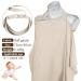 Multifunctional Khaki Cutting Cloth & Snacking Apron | Adjustable Cotton Breastfeeding Cover for Moms | Ideal for On-the-Go Use - Buy Online on GoSupps.com
