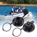 Inflatable Boat Air Valve, 2pcs Air Valve Inflatable Boat Spiral Air Plugs One-Way Inflation Replacement Screw Boston Valve for Boats Rubber Dinghy Raft Kayak Pool Boat Airbeds