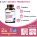 Organic Probiotics for Women with Cranberry, D-Mannose, Prebiotics - 50 Billion CFUs for Digestive Health, Gut Health, Immune Booster, Weight Management - Buy Online on GoSupps.com
