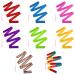 8pcs Dance Ribbon, 78.7 Inch Gymnastics Ribbon Streamers with Ribbon Rhythmic Dancer Wand, Twirling Ribbons for Kids Girls Adults Dancing Training Birthday Party Favors (Various Styles)