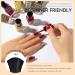 Morovan Nail Polish Set - Red Glitter Quick Dry 0.25 oz Fingernail & Toenail Polish Kit for Women | Glossy Nail Polish Gifts | Fall Sunset Collection - Buy Online on GoSupps.com