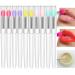 Jasilon Lip Brush   UPGRADED REUSABLE   10 PCS  Silicone Makeup Brushes with Dustproof Cover  Lipstick Applicator Brushes for Lip Gloss  Lip Mask  Eyeshadow  Lip Cream  Makeup Beauty Tools  Mix