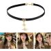 Oralgos Maillard Necklace with Star Trailer | Cute Wedding Jewelry & Fashion Gift for Girls | Stylish PU Alloy Collar - Buy Online on GoSupps.com