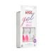 KISS Gel Fantasy Press On Nails - Pink Coffin Shape | Includes Glue 28 Nails Manicure Stick & Mini File | Fun & Jelly Design - Buy Online on GoSupps.com